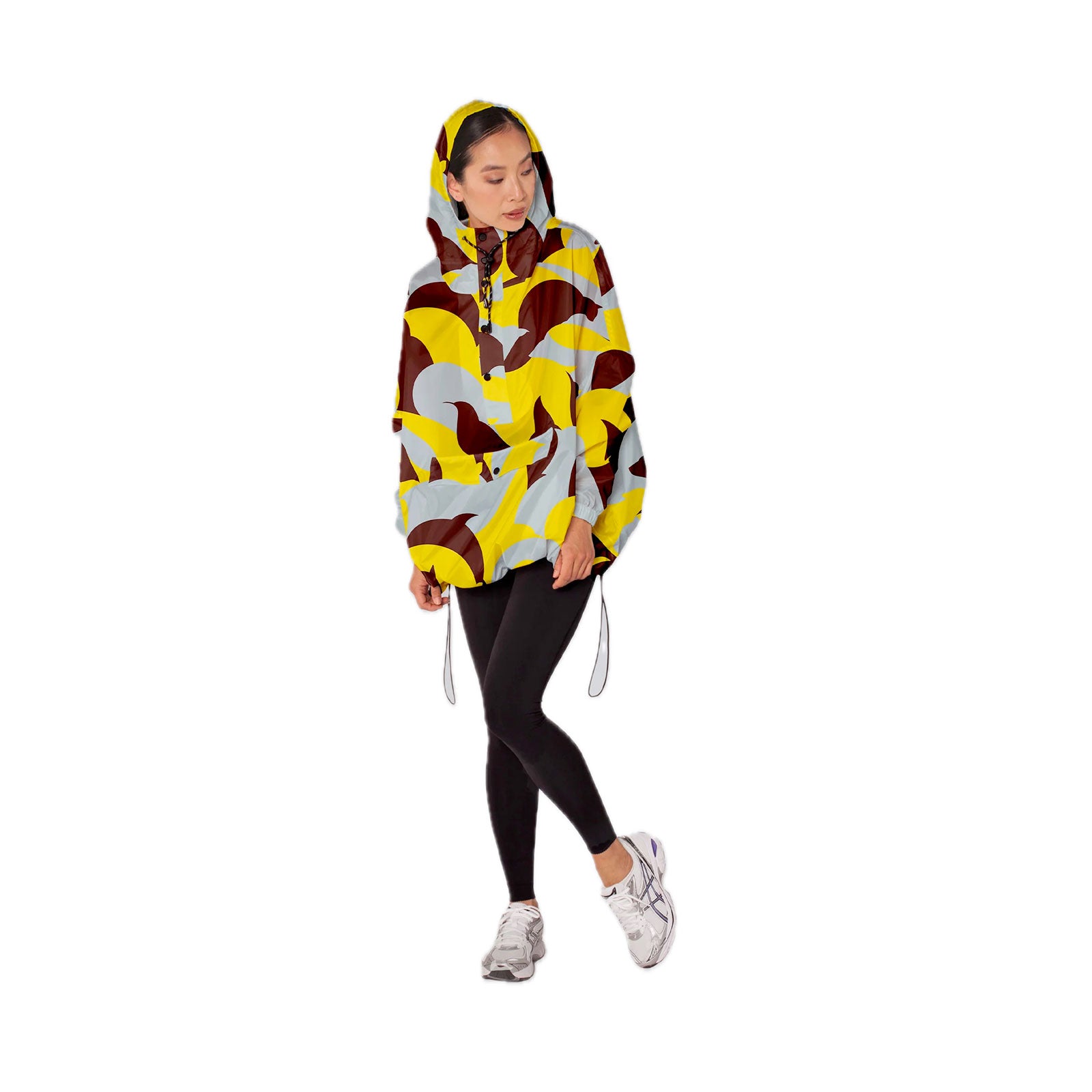 Rainkiss Poncho de pluie japonais pour femme - Motif floral Rainkiss Poncho de pluie japonais pour femme - Motif floral