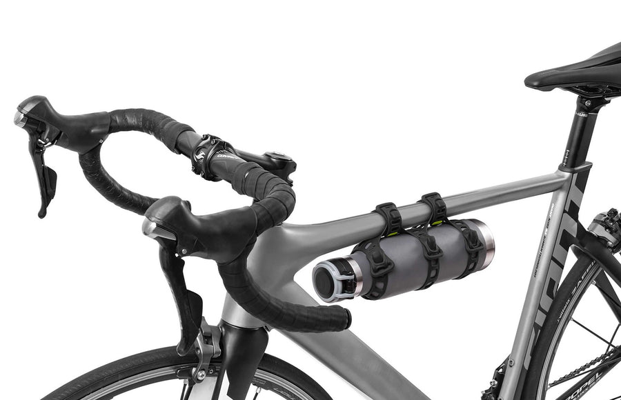 Attache silicone vélo Bone Bike Strap Plus noire