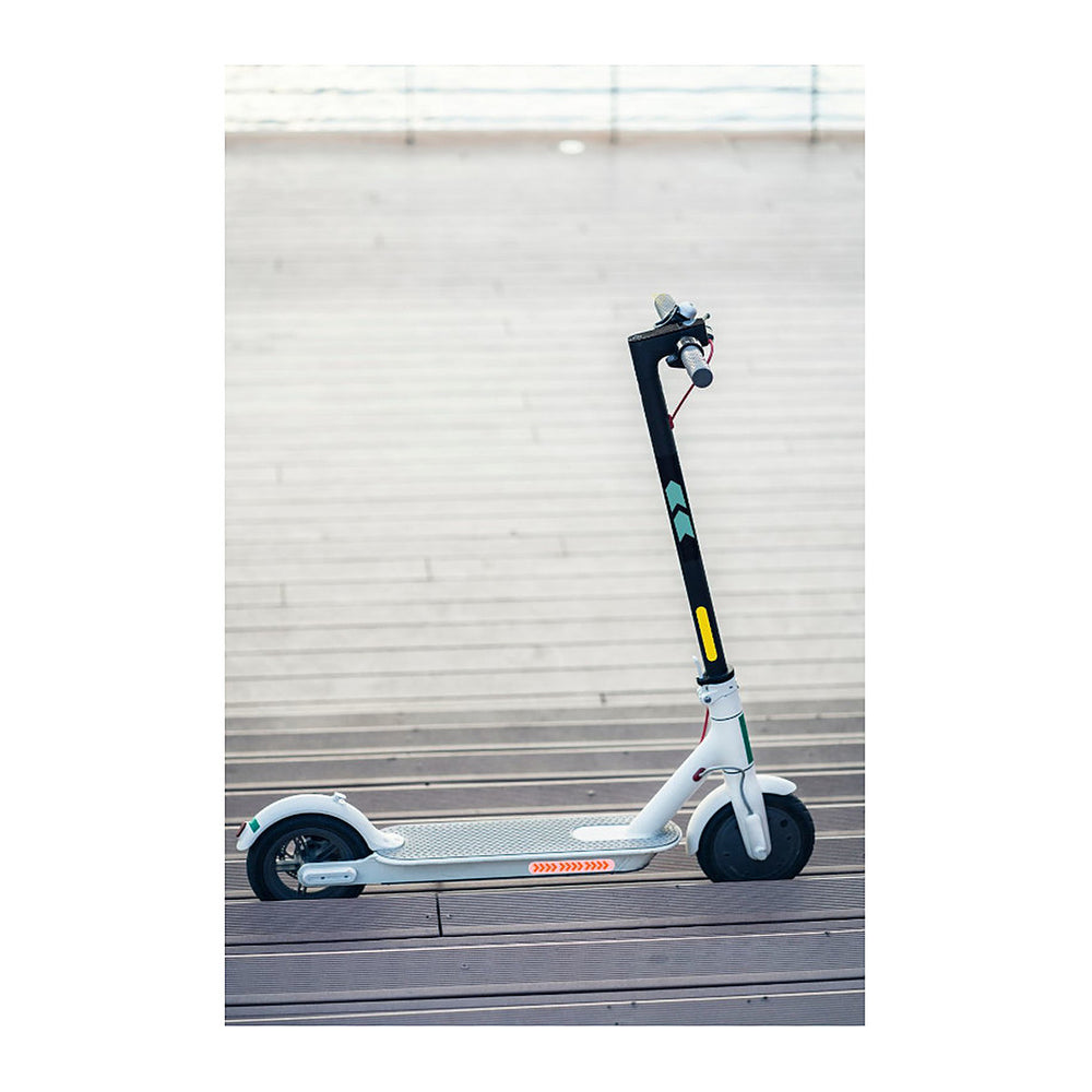 Autocollants réfléchissants vélo Suzon & Suzette - Titouan – Géométrique – autocollants poses sur une trottinette