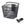 Panier avant vélo Basil Bold Front KF – Noir A-Head – le panier Bold Front KF noir livre avec son support de potence A-Head