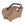 Panier arrière vélo Basil Cento Neo 21 L – Sable Multi System NX – le panier Cento Neo sable, de face