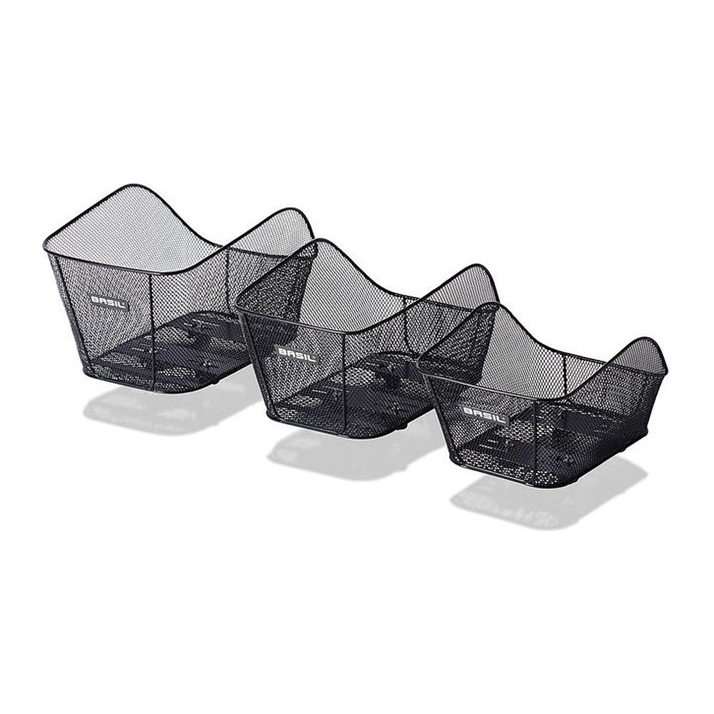 Panier arrière vélo Basil Icon – Icon S WSL – le panier Icon S monte sur le porte-bagages