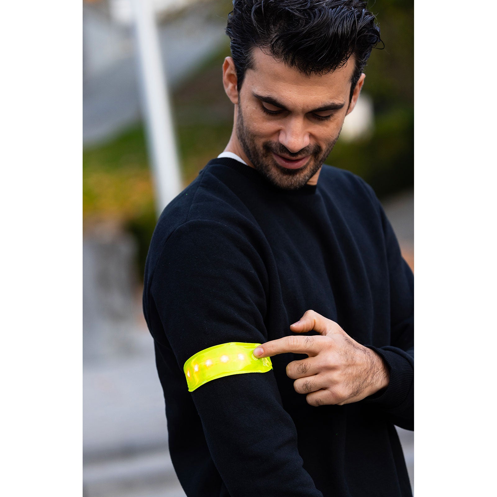 Wilitto Lot De 6 Brassards De Sécurité Lumineux à LED Pour Le Sport