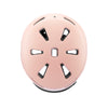 Les aerations du casque Bern Brentwood 2.0 rose poudre vues de dessus