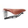 Selle vélo cuir Brooks - B66 Short - Miel - vue 2