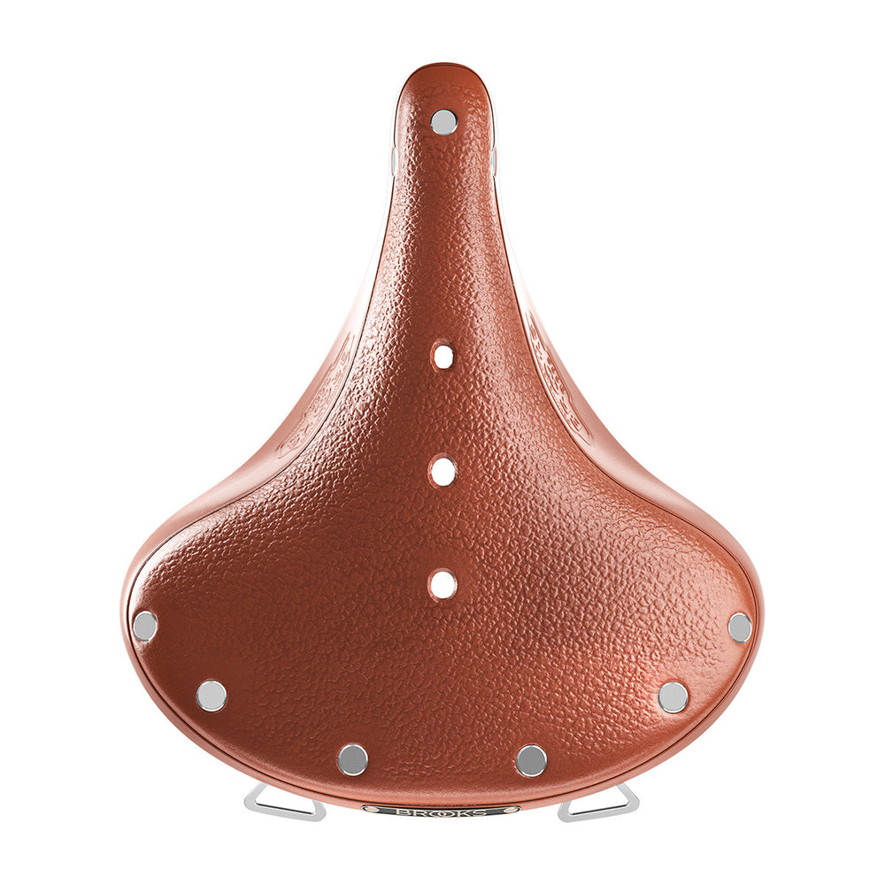 Selle vélo cuir Brooks - B66 Short - Miel - vue 5