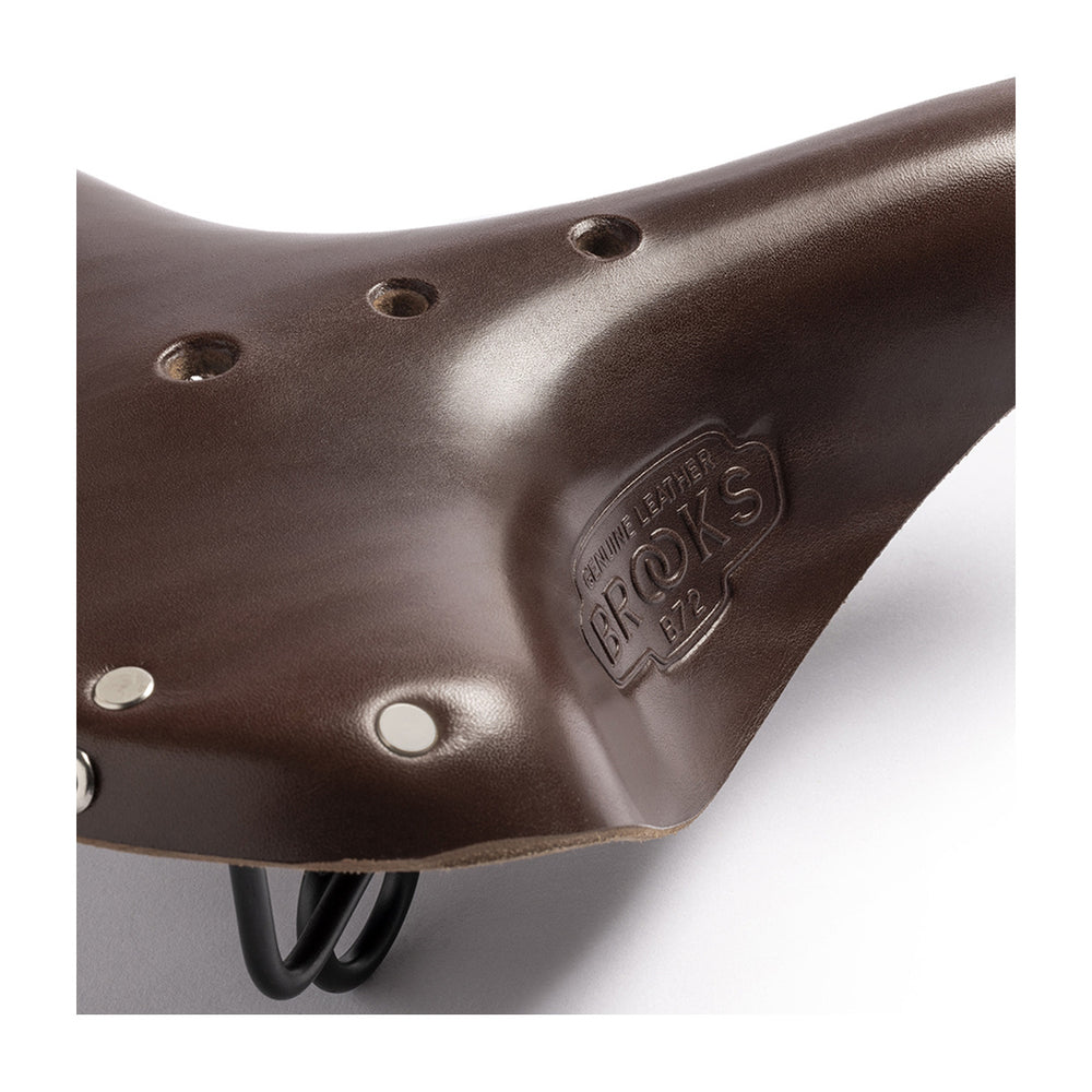 Selle vélo cuir Brooks - B72 - Brun antique - vue 4
