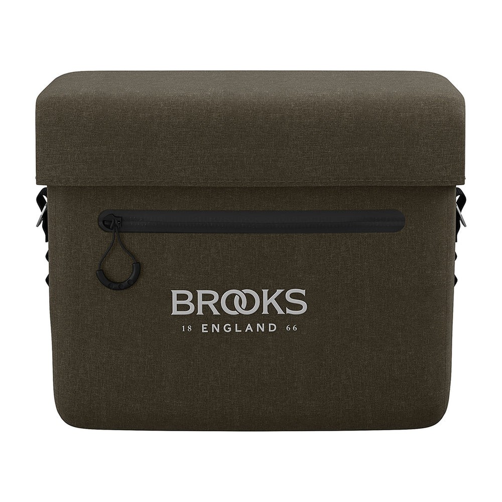 Sacoche de guidon vélo Brooks - Scape HandleBar Case 8 L - Vert kaki - vue 2
