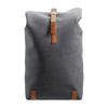 Sac à dos vélo toile et cuir Brooks - Pickwick 26 L - Gris / Miel - vue 2