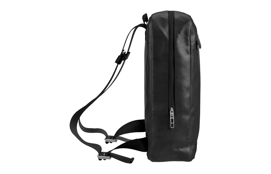 Sac à dos vélo toile et cuir Brooks - Pickzip 20 L - détail 3