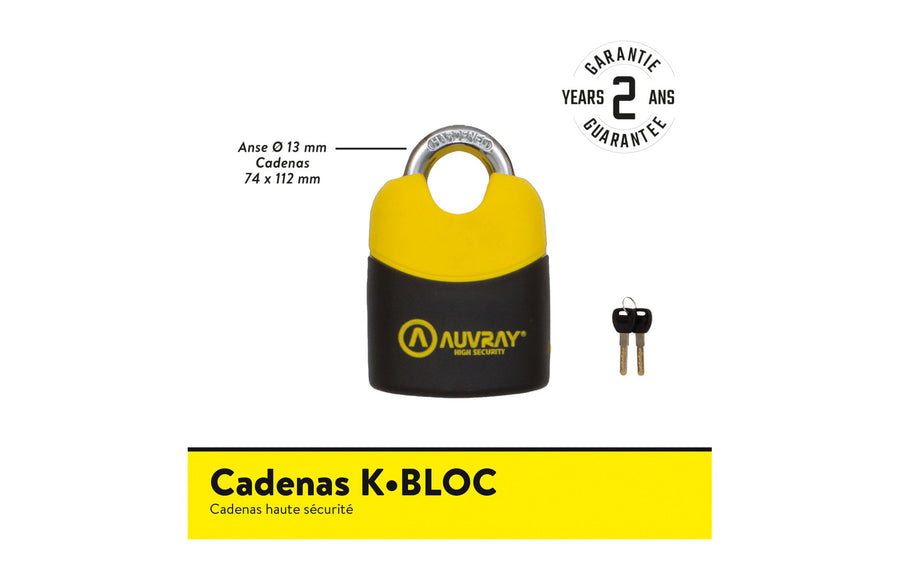 Cadenas Auvray K-Bloc - détail