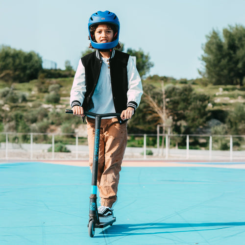 Casque intégral enfant Virgo Kid Mips 2026 Virgomove porté à trottinette