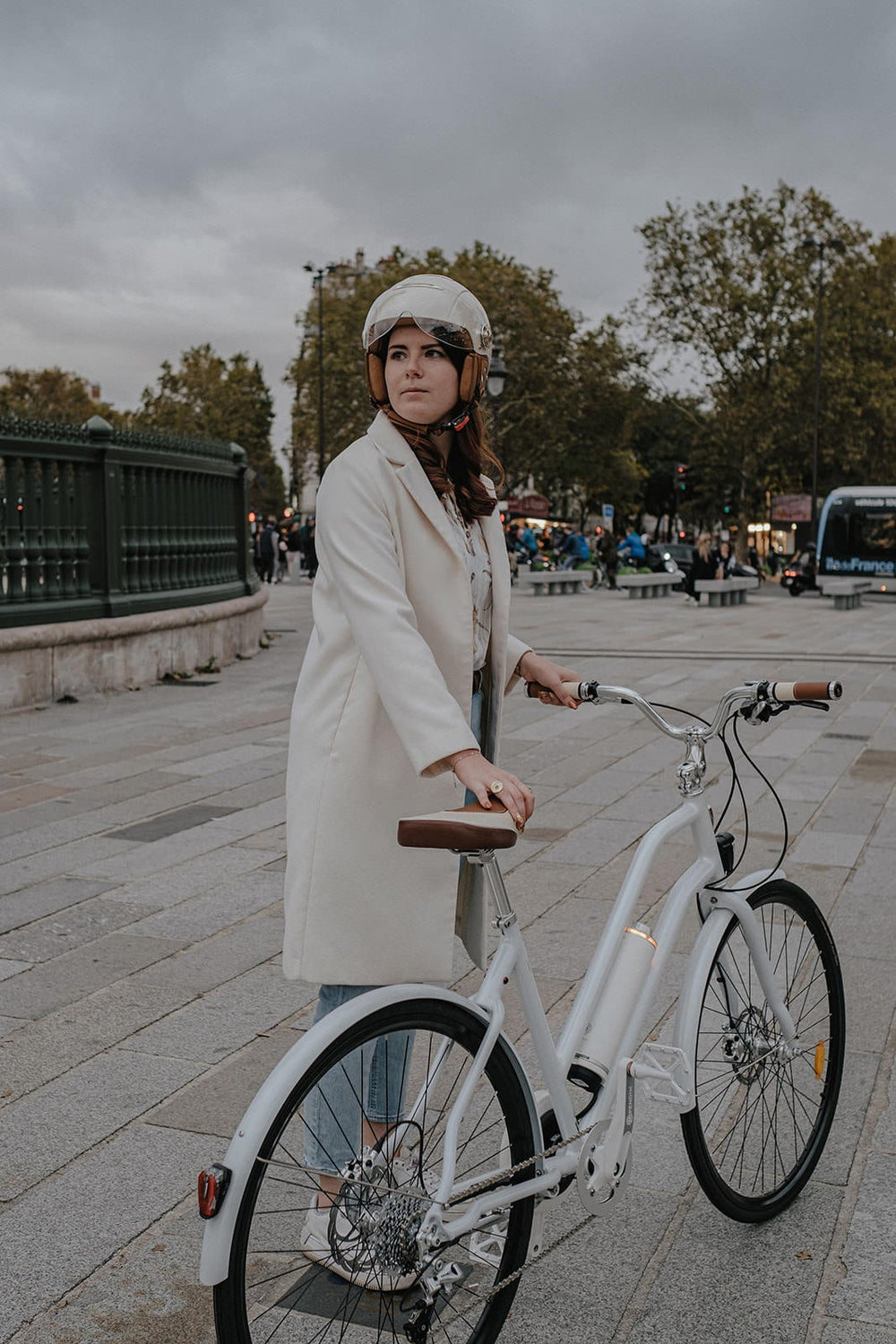 Casque Mârkö Tandem L 60/61cm Champagne