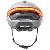 Casque vélo Abus HYP-E coloris Gleam Silver - vue arrière