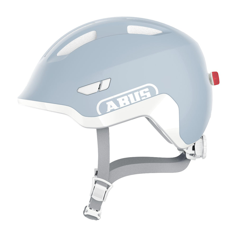 Casque vélo enfant Abus Smiley 3.0 ACE LED Pure Aqua