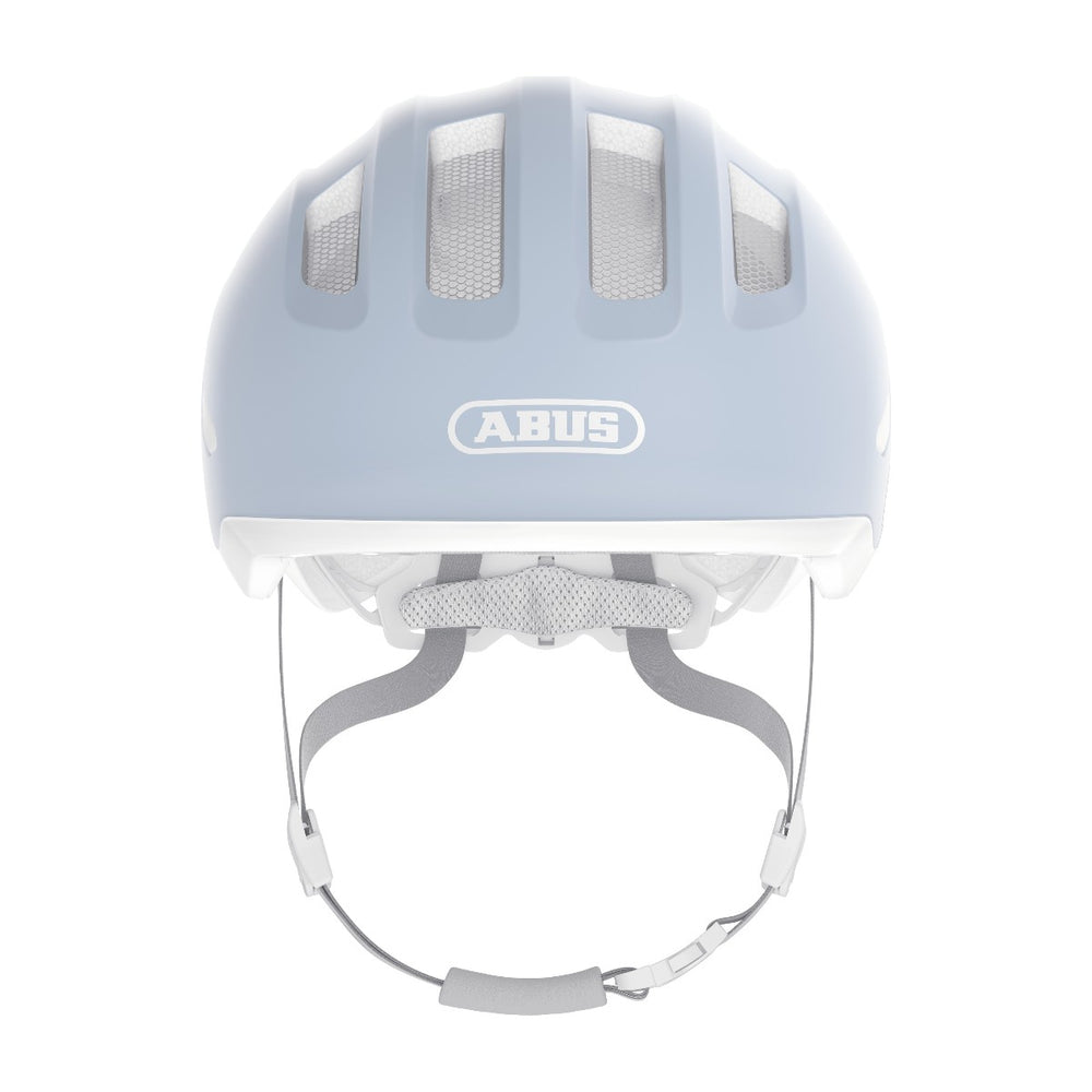 Casque vélo enfant Abus Smiley 3.0 ACE LED Pure Aqua