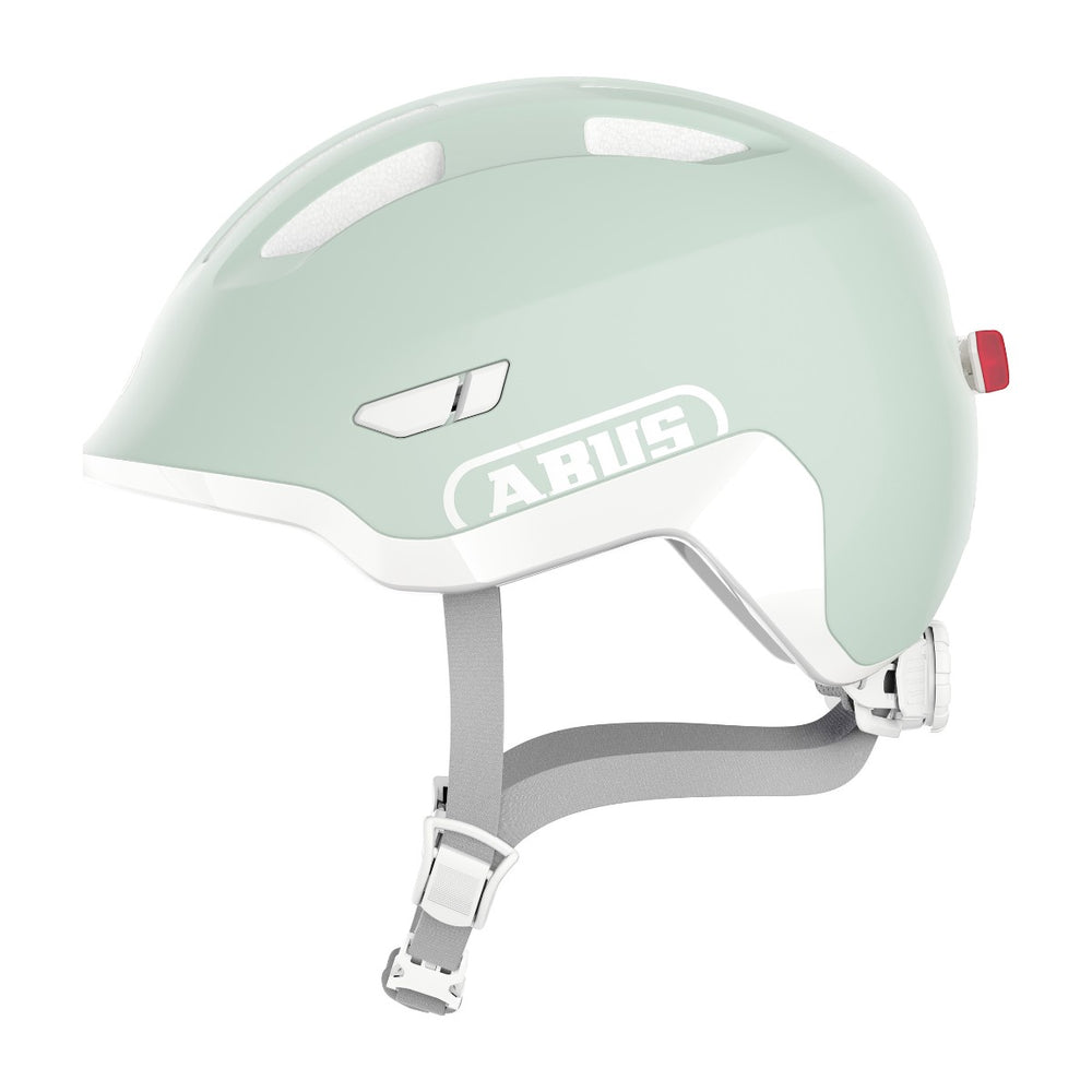 Casque vélo enfant Abus Smiley 3.0 ACE LED Pure Mint