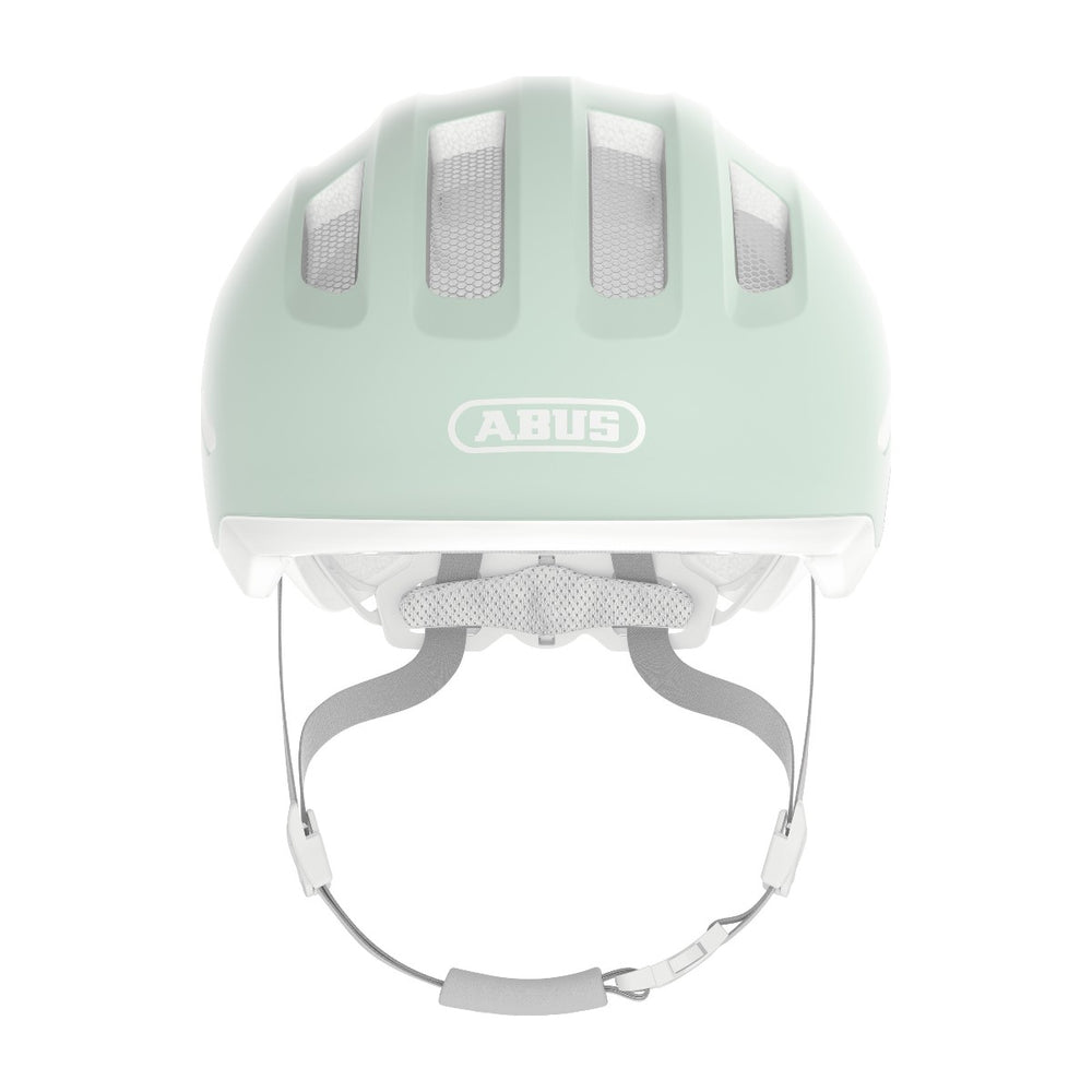 Casque vélo enfant Abus Smiley 3.0 ACE LED Pure Mint