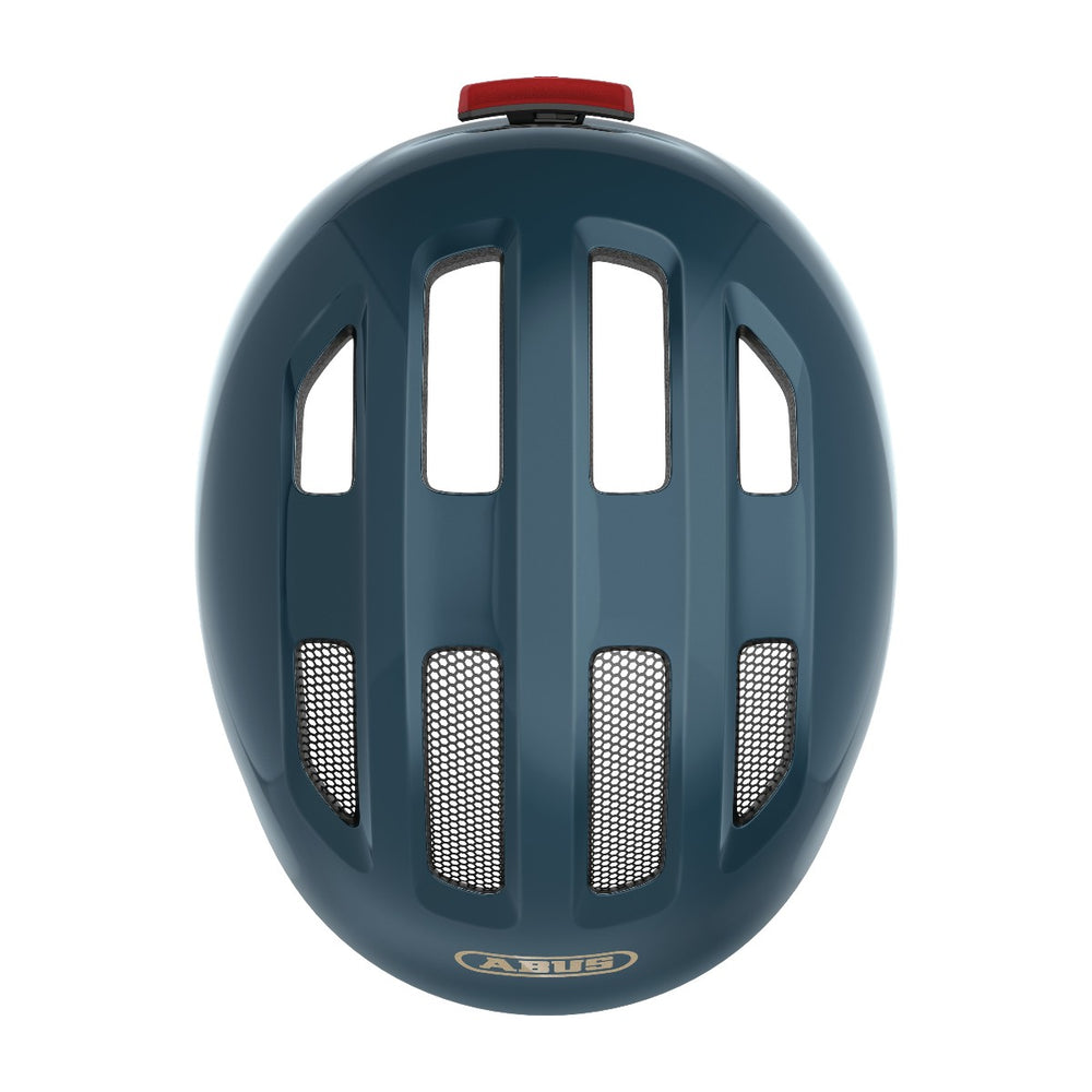 Casque vélo enfant Abus Smiley 3.0 ACE LED Royal Blue