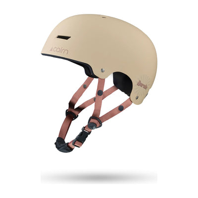 Casque vélo enfant Cairn Darwin J Mat Biscuit Mocha