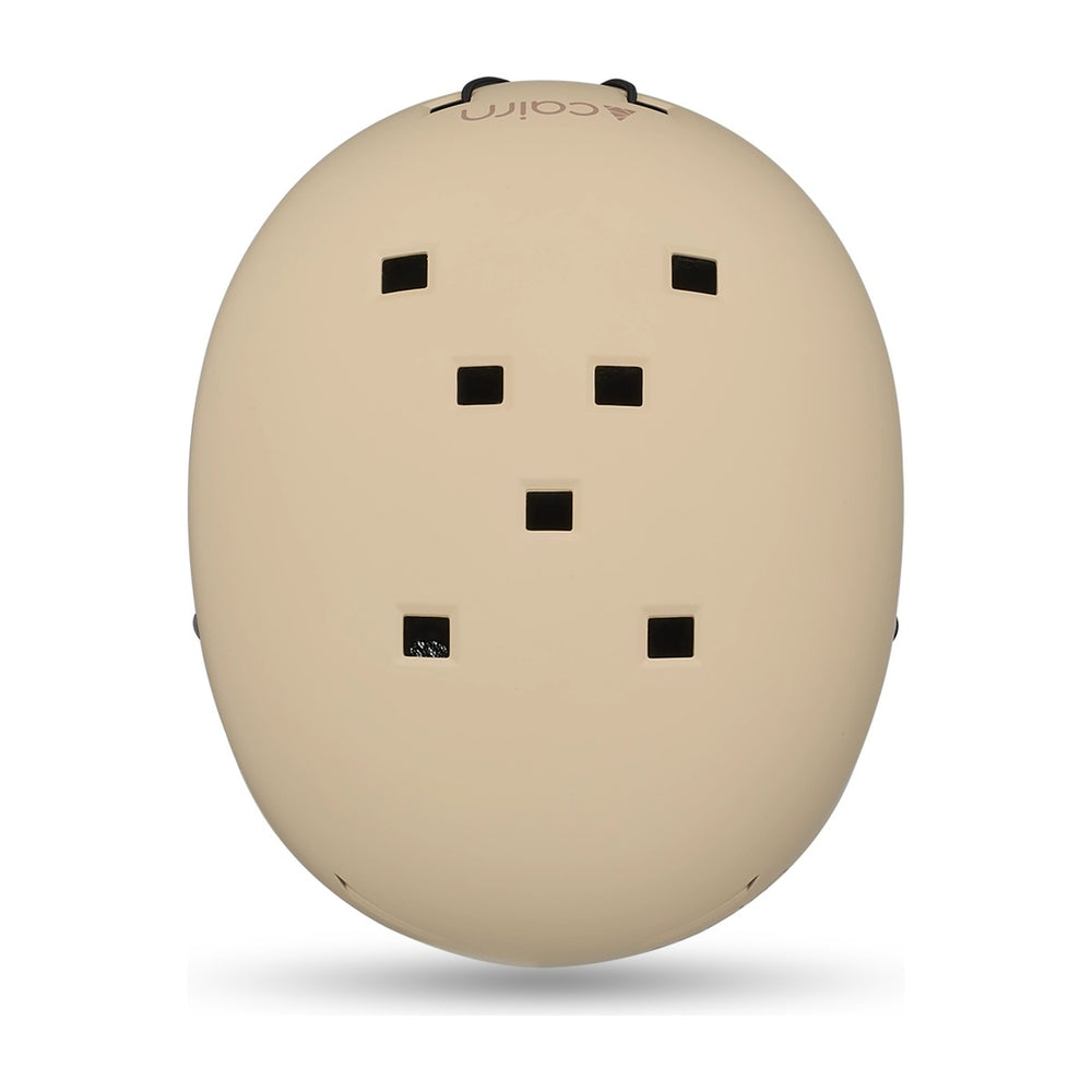 Casque vélo enfant Cairn Darwin J Mat Biscuit Mocha vue 3