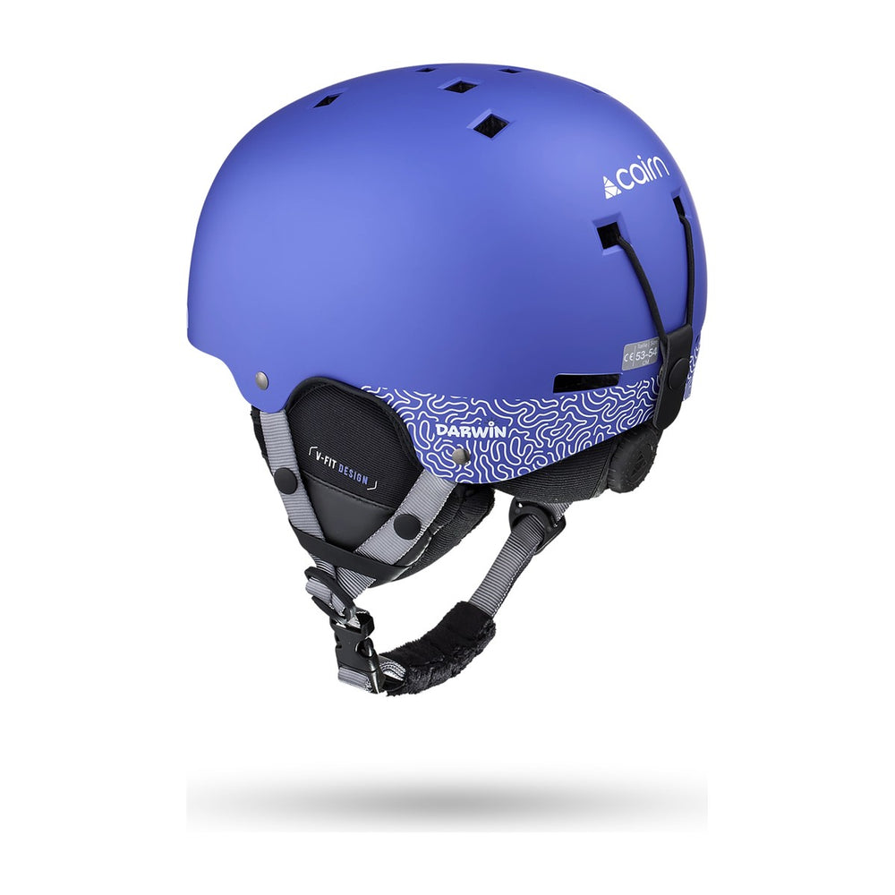 Casque vélo enfant Cairn Darwin J Mat Blue vue 5