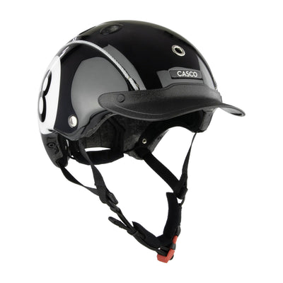 Casque vélo enfant Casco Mini 2 - Noir 8Ball - vue 1