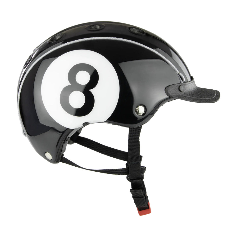 Casque vélo enfant Casco Mini 2 - Noir 8Ball - vue 3
