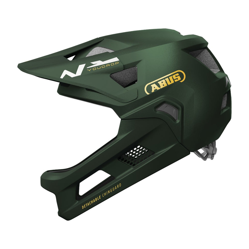 Casque vélo enfant intégral Abus YouDrop FF Moss Green