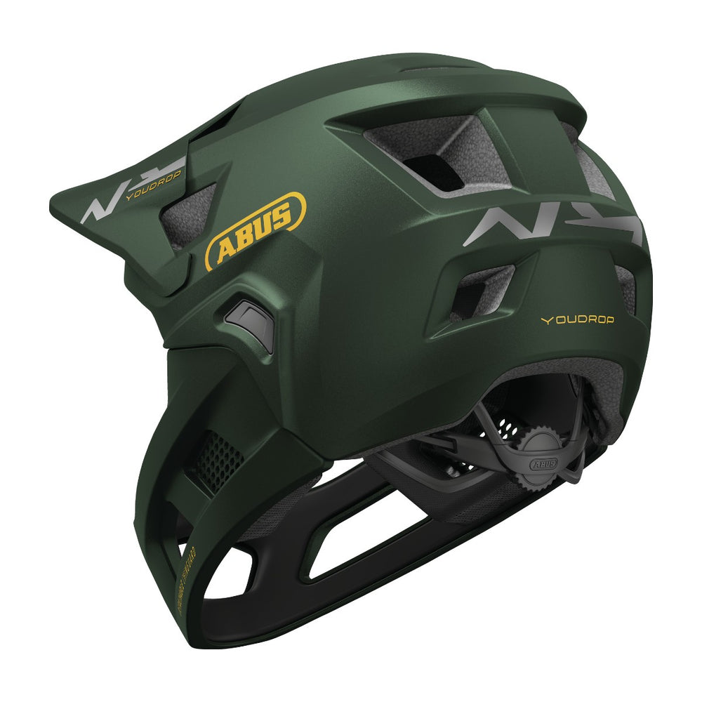 Casque vélo enfant intégral Abus YouDrop FF Moss Green