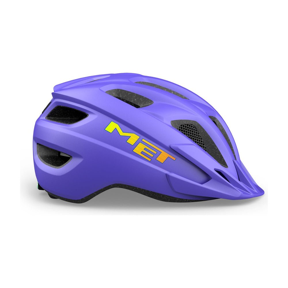 Casque vélo enfant MET - Crackerjack Mips, coloris Violet Mat, vue 2