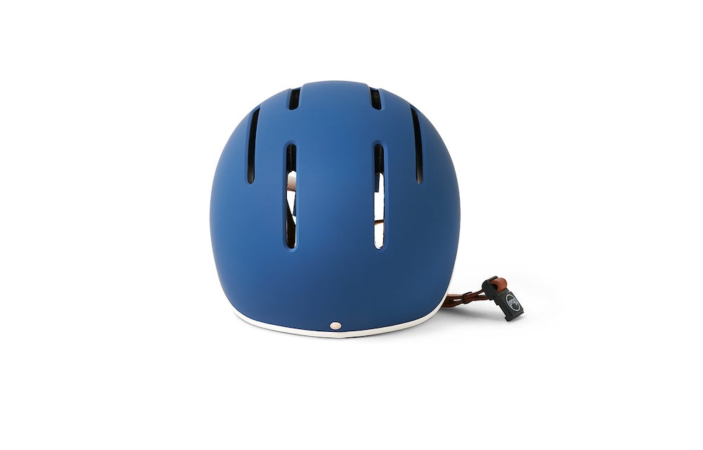 Casque vélo enfant vintage Thousand bleu arrère
