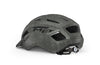 Casque vélo MET - Allroad coloris Titane Mat vue -back