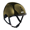 Casque vélo NACA Carbone Candy jaune, vue de trois quarts avant