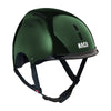Casque vélo NACA Carbone Candy vert, vue de trois quarts avant