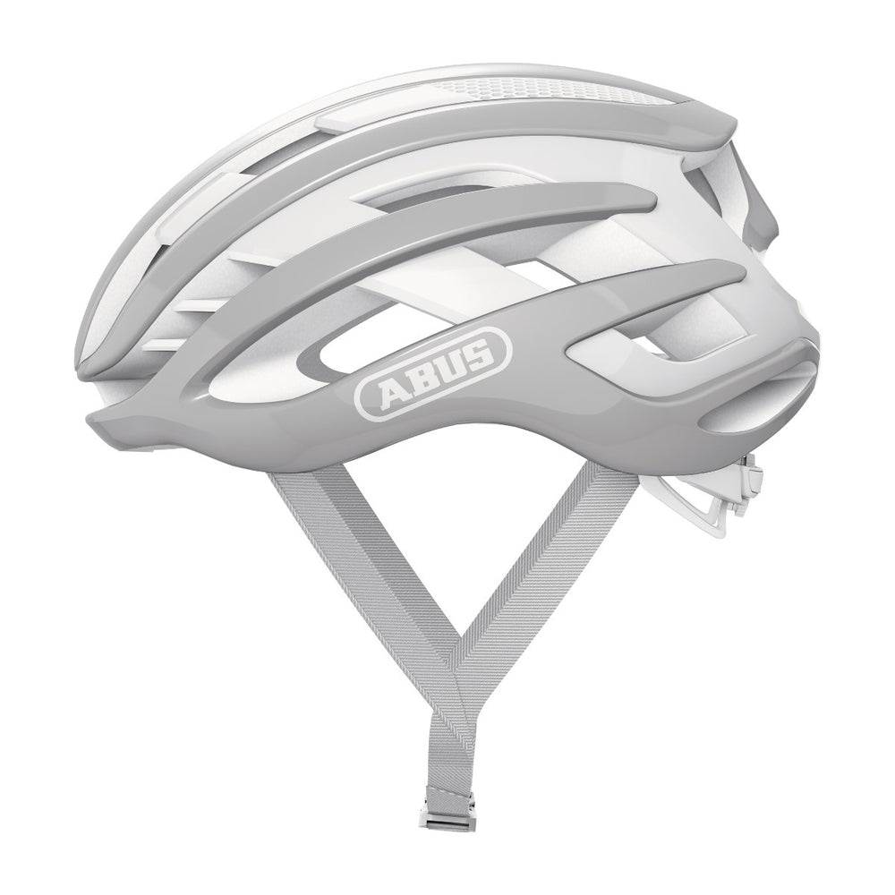 Casque vélo route Abus AirBreaker Pure Grey