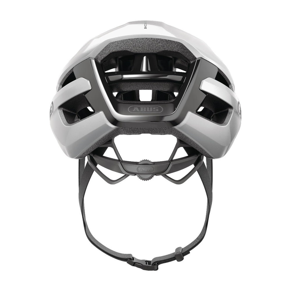 Casque vélo route Abus PowerDome Gleam Silver