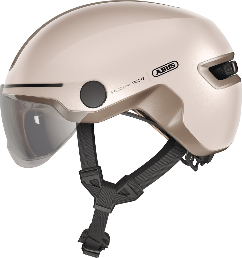 Casque de vélo | HUD-Y | avec lumière LED arrière Casque de vélo | HUD-Y | avec lumière LED arrière