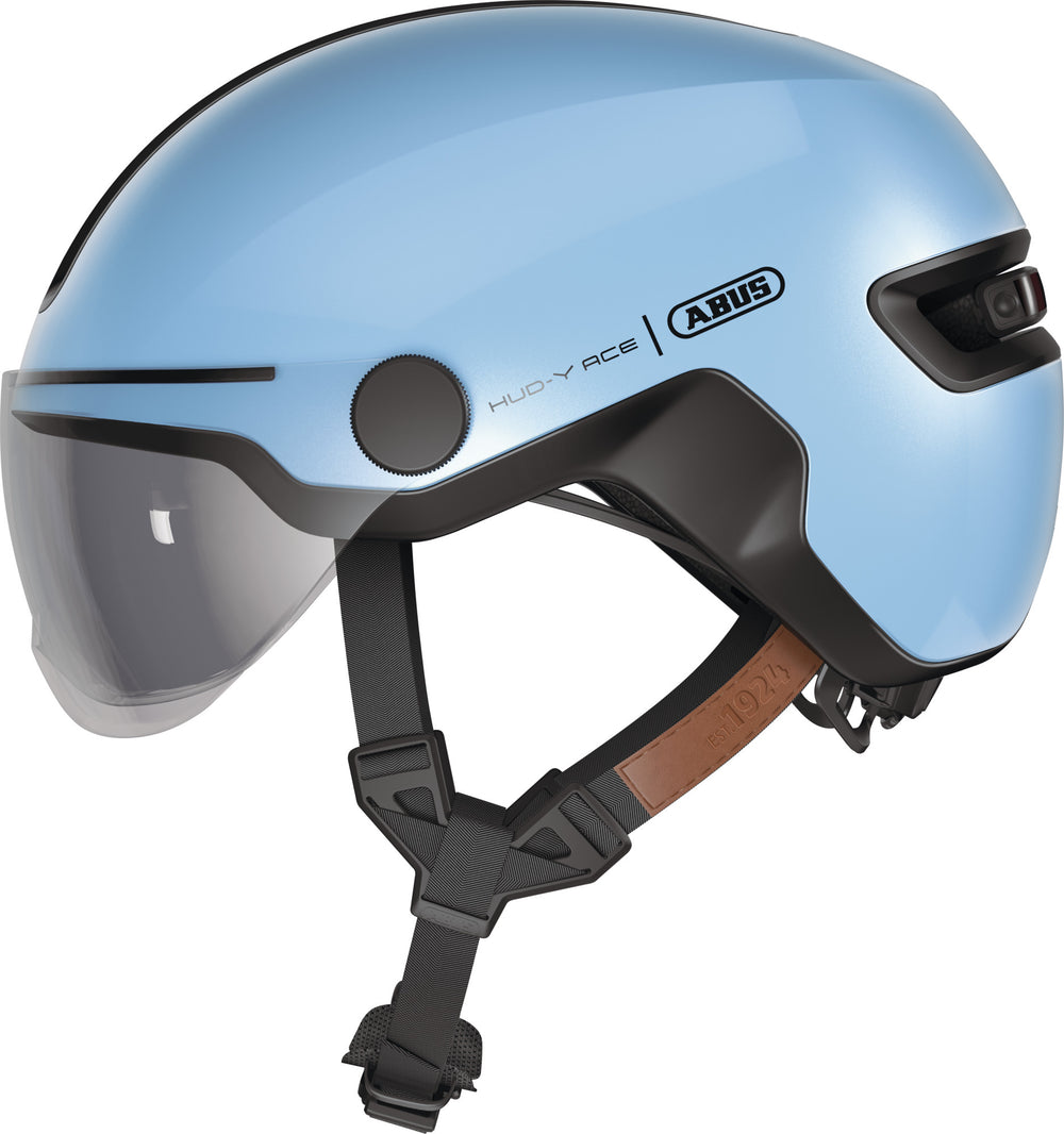 Abus Hud-Y Casque De Vélo Velours Noir - S 51-55 cm Abus Hud-Y Casque De Vélo Velours Noir - S 51-55 cm