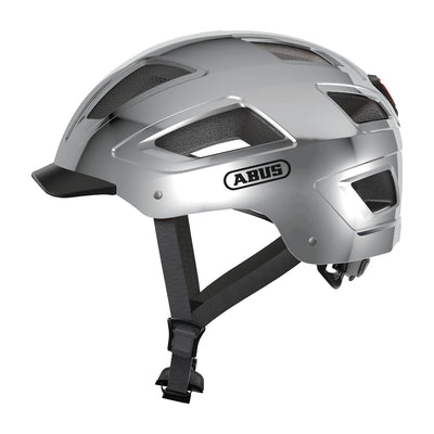 Casque vélo urbain Abus Hyban 2.0 Chrome Silver