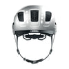 Casque vélo urbain Abus Hyban 2.0 LED Signal Silver