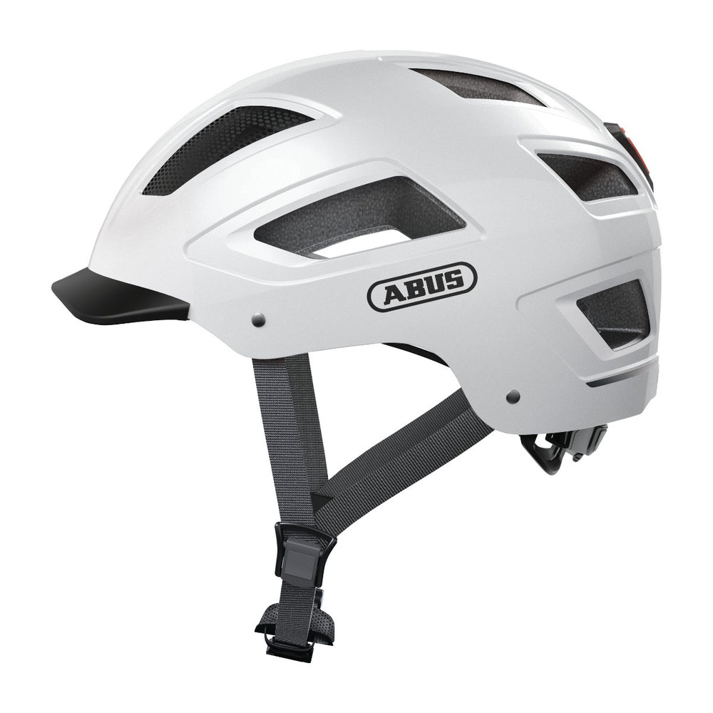 Casque vélo urbain Abus Hyban 2.0 Polar White