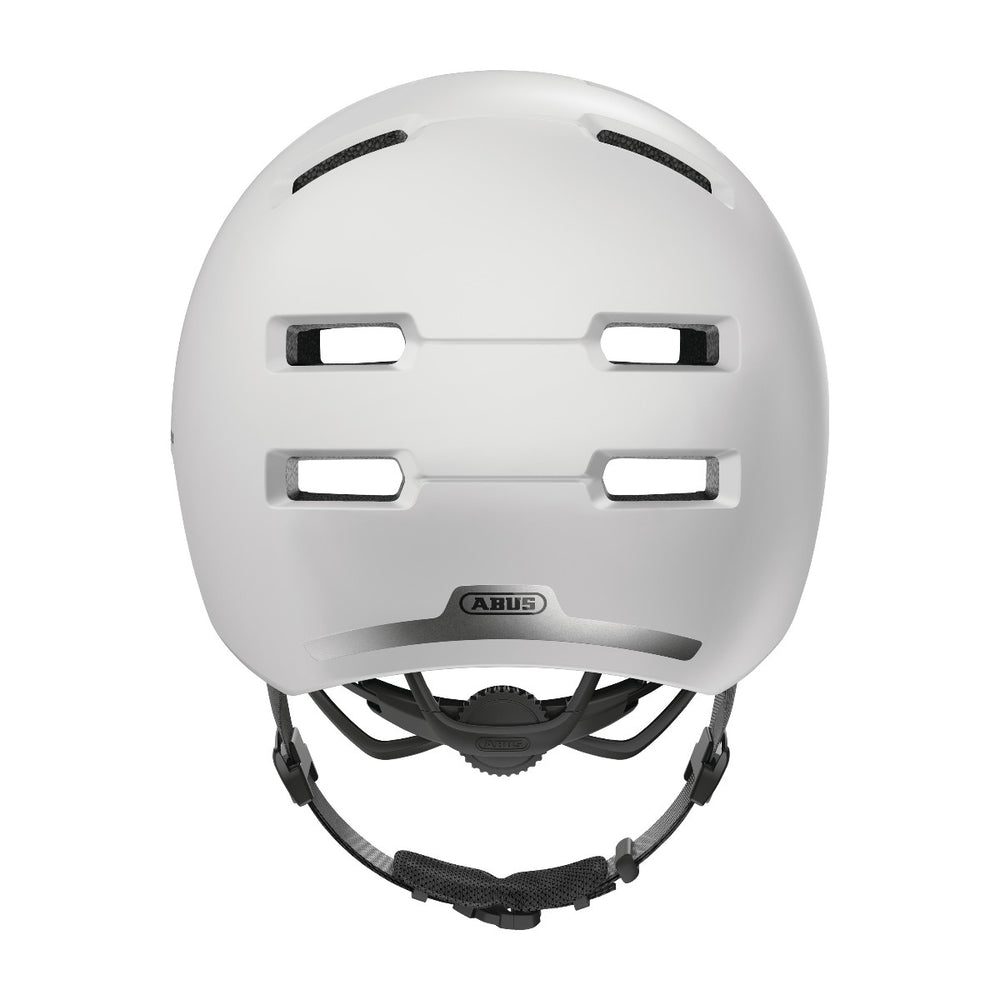 Casque vélo urbain Abus Skurb Pearl White