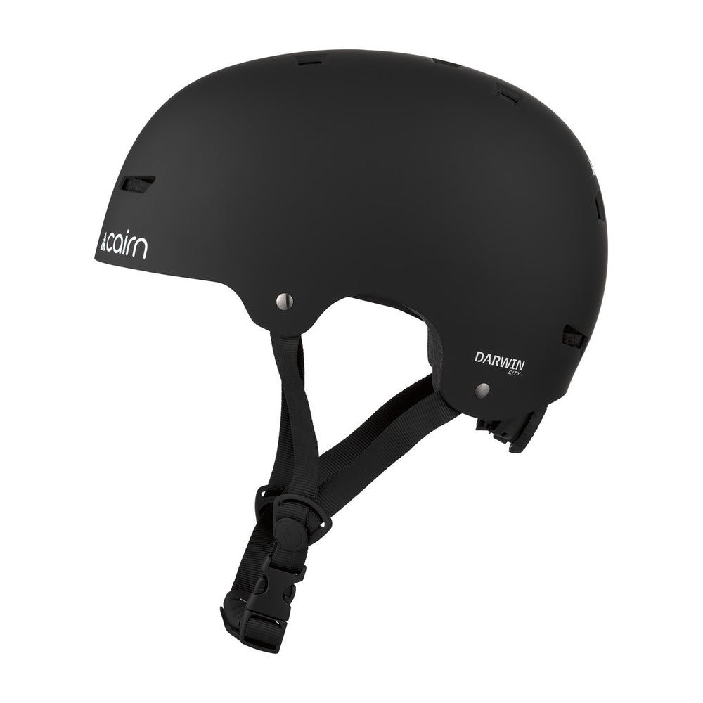 Casque vélo urbain Cairn Darwin City Mat Black vue 2