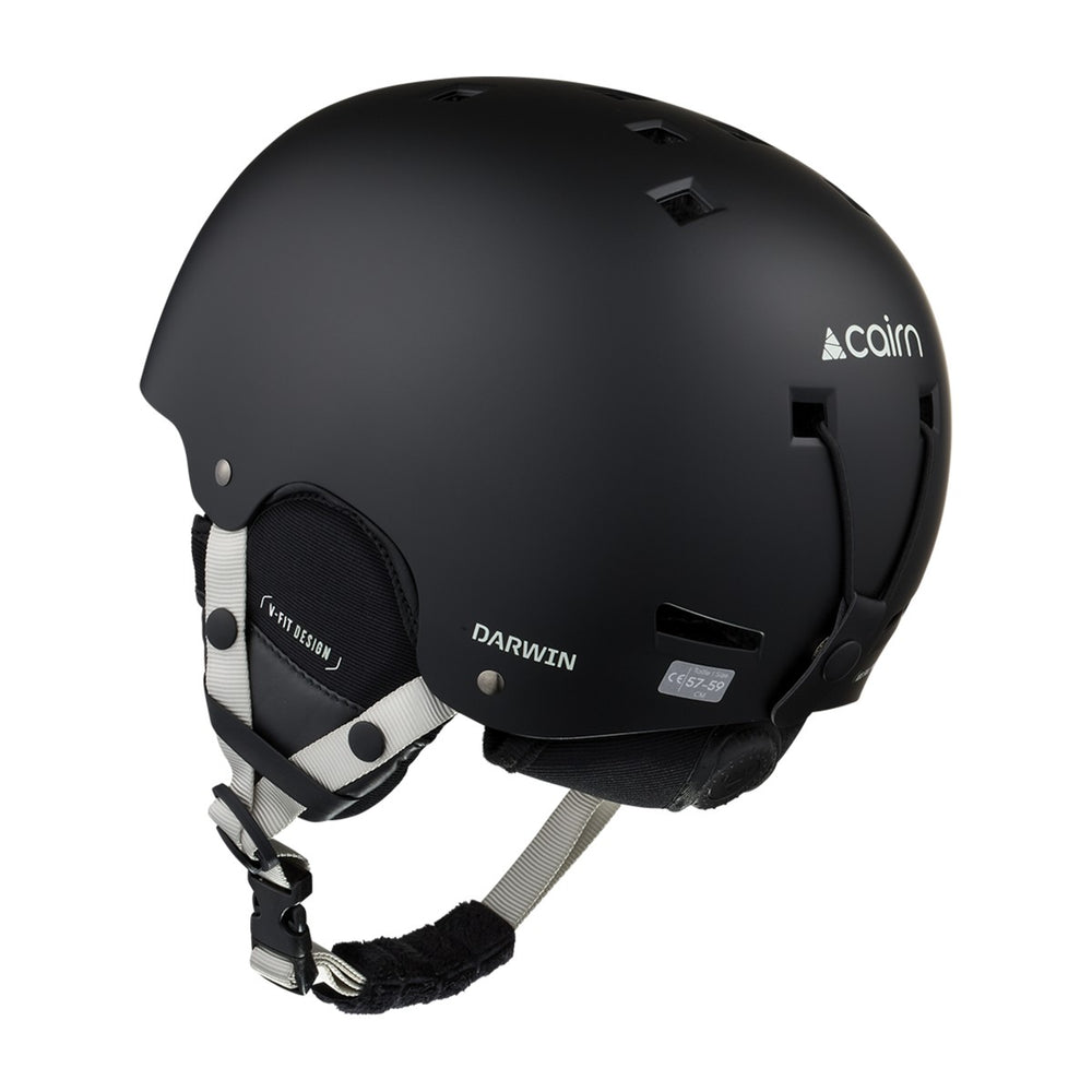 Casque vélo urbain Cairn Darwin Mat Black Agate Gray vue 2