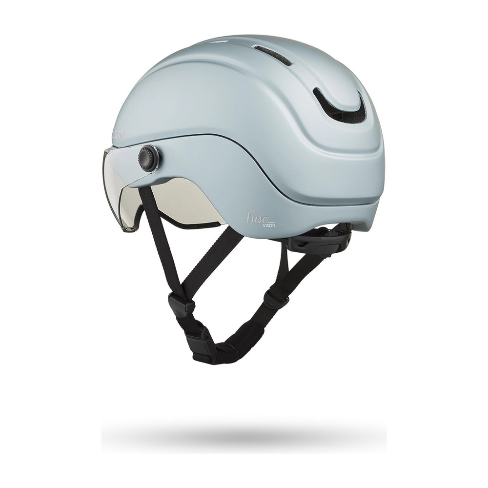 Casque vélo urbain Cairn Fuse Visor Mat Metallic Eucalyptus vue 2