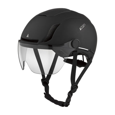 Casque vélo urbain Cairn Graphit Visor Pure Mat Black