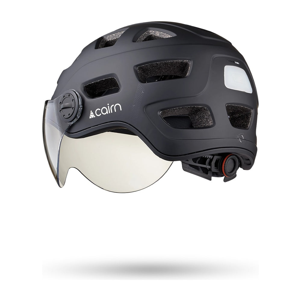 Casque vélo urbain Cairn Quartz Visor Mat Black vue 2