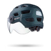 Casque vélo urbain Cairn Quartz Visor Mat Metallic Night vue 2