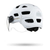 Casque vélo urbain Cairn Quartz Visor Mat Metallic White vue 2